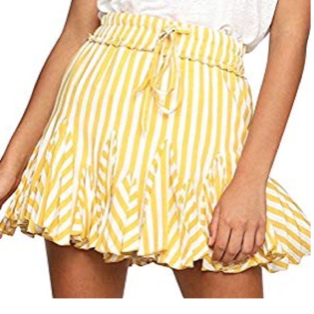 Fun striped skirt